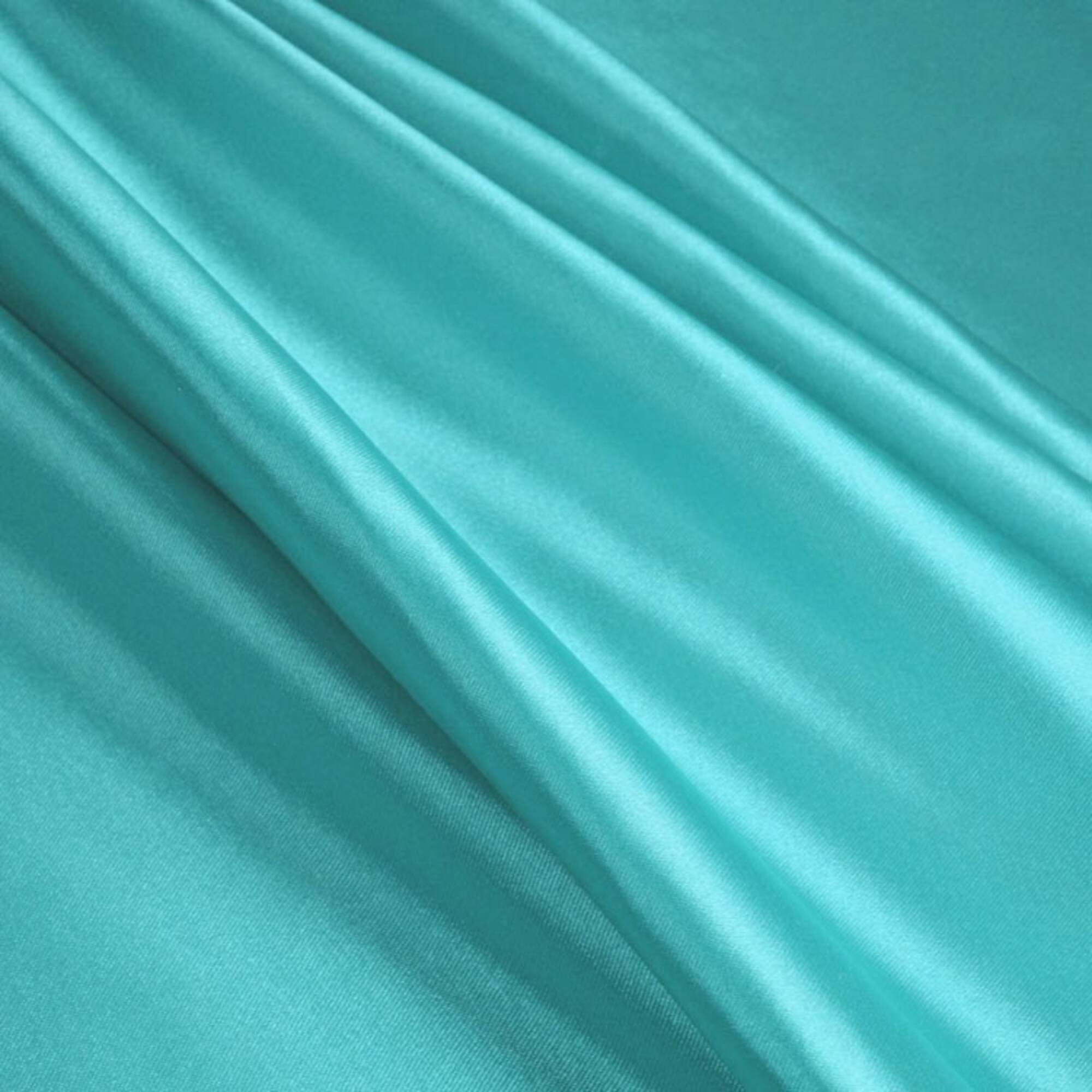 Aqua Stretch Charmeuse